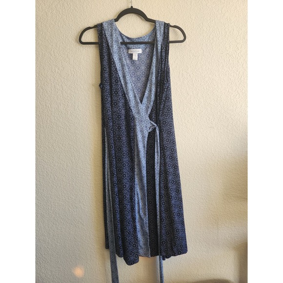 Motherhood Maternity Paisley Wrap Dress L - Picture 8 of 8